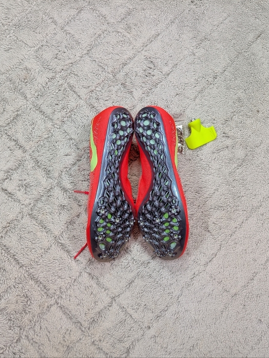 Nike Zoom Ja Fly 4 Bright Crimson Volt Track Sprinting Spikes Mens 12 DR2741-601 main image 4